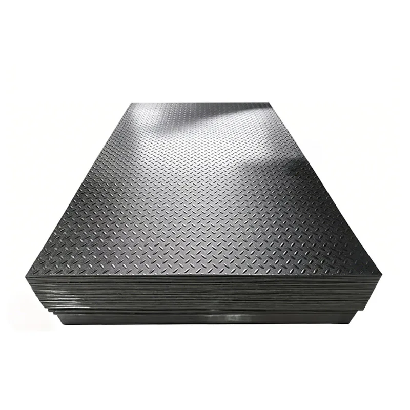 HDPE ground protection mats for temporary access